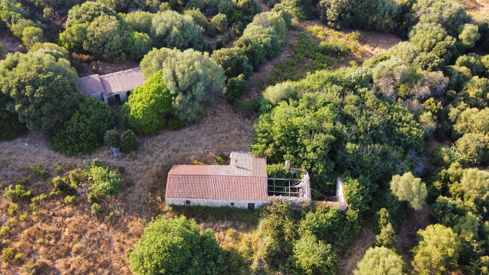 Stazzo La Sarra, Luogosanto, Drohne