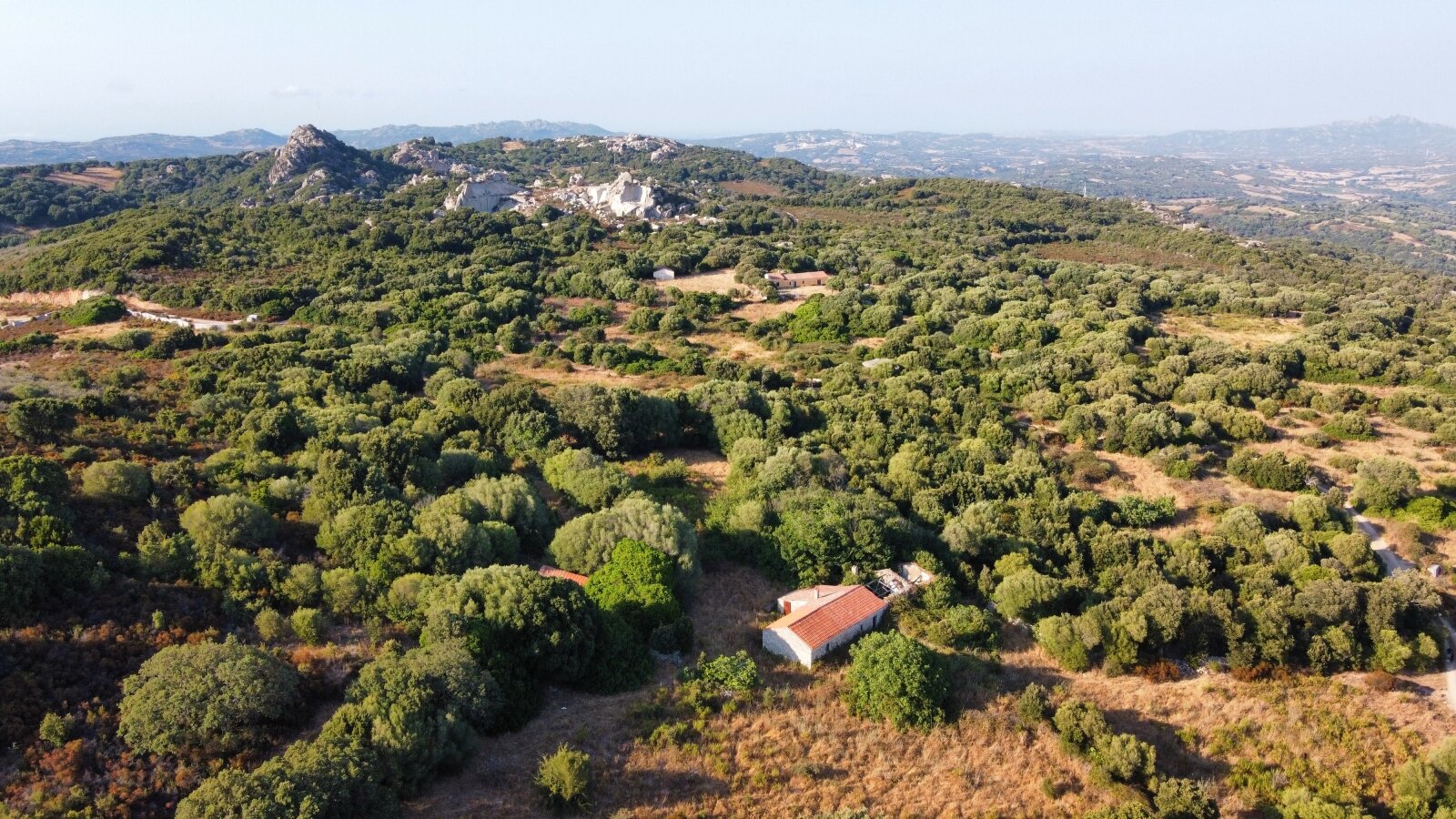 Stazzo La Sarra, Luogosanto, Drohne