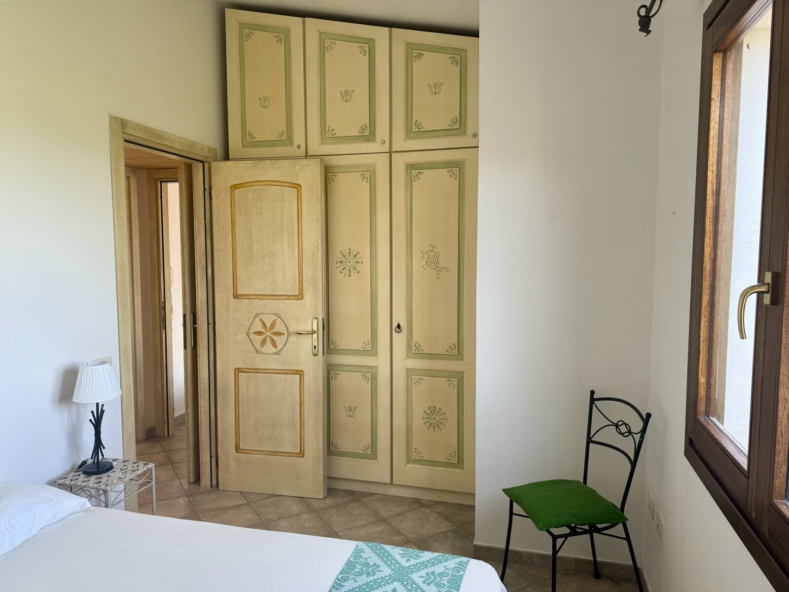 La Filetta, Via Levante, Schlafzimmer